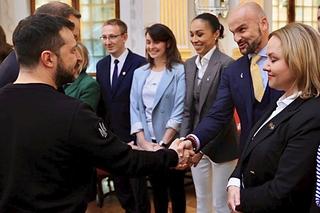 Rafał Brzoska spotkał się z Zełenskim 