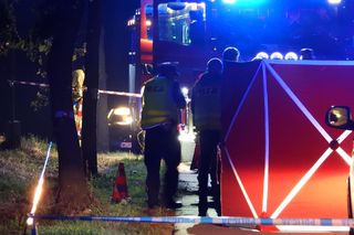  Brutalne zabójstwo na środku drogi pod Grójcem. Podpalili ciało i uciekli