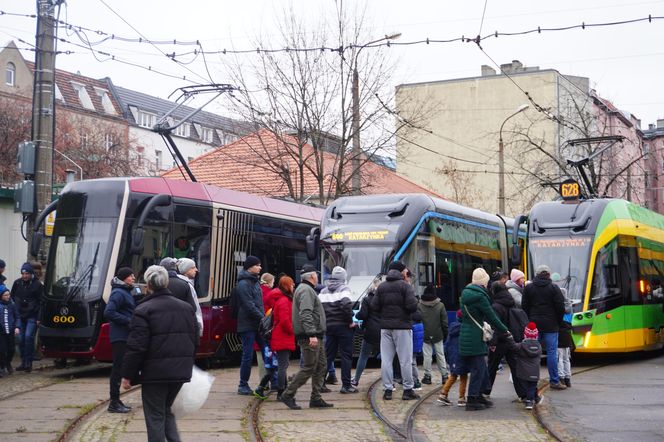 Katarzynki 2024 - wystawa tramwajów przy historycznej zajezdni przy ulicy Madalińskiego