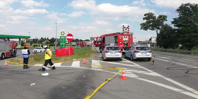 PRZERAŻAJĄCY wypadek motocyklisty w Małopolsce