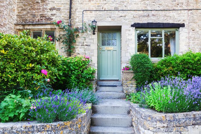Wieś Bibury w hrabstwie Gloucestershire w Anglii