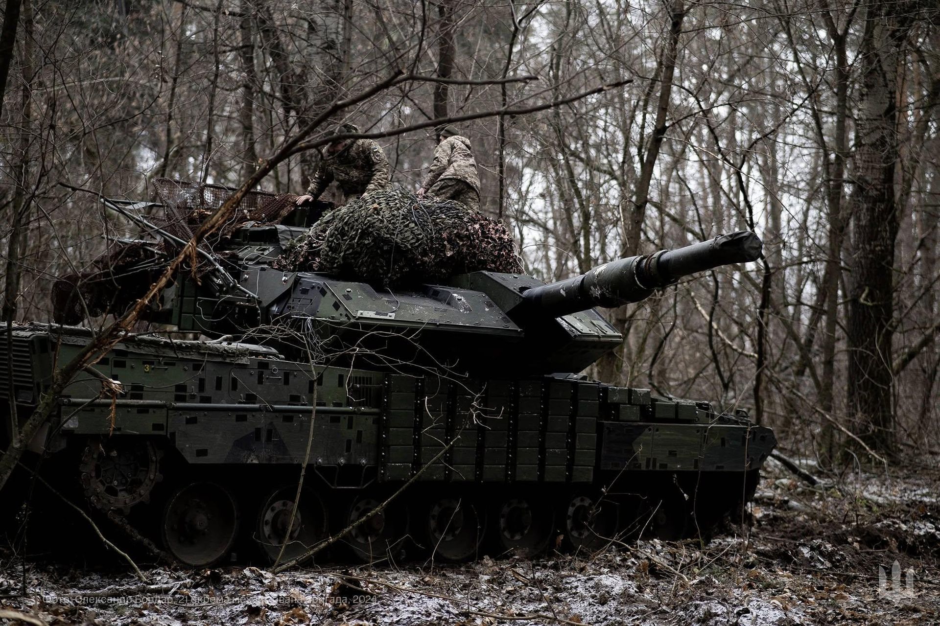 Leopard 2 na Ukrainie