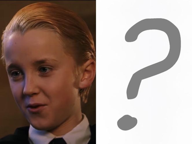 Tom Felton jako Draco Malfoy w pierwszej częście z serii filmów Harry Potter 