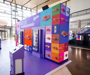 Automat z czekoladą Milka stanie w Złotych Tarasach