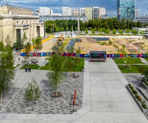 Plac Centralny Warszawa, sierpień 2025