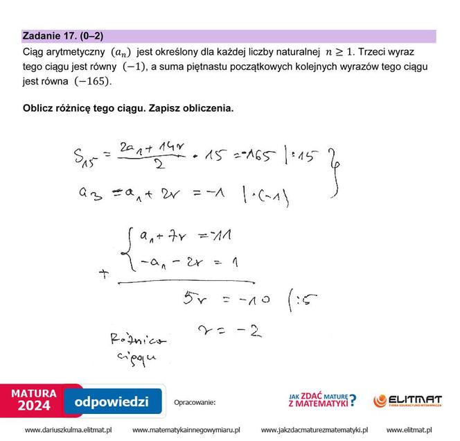 Matura 2024: matematyka. Arkusze CKE i odpowiedzi. Poziom podstawowy [Formuła 2023]