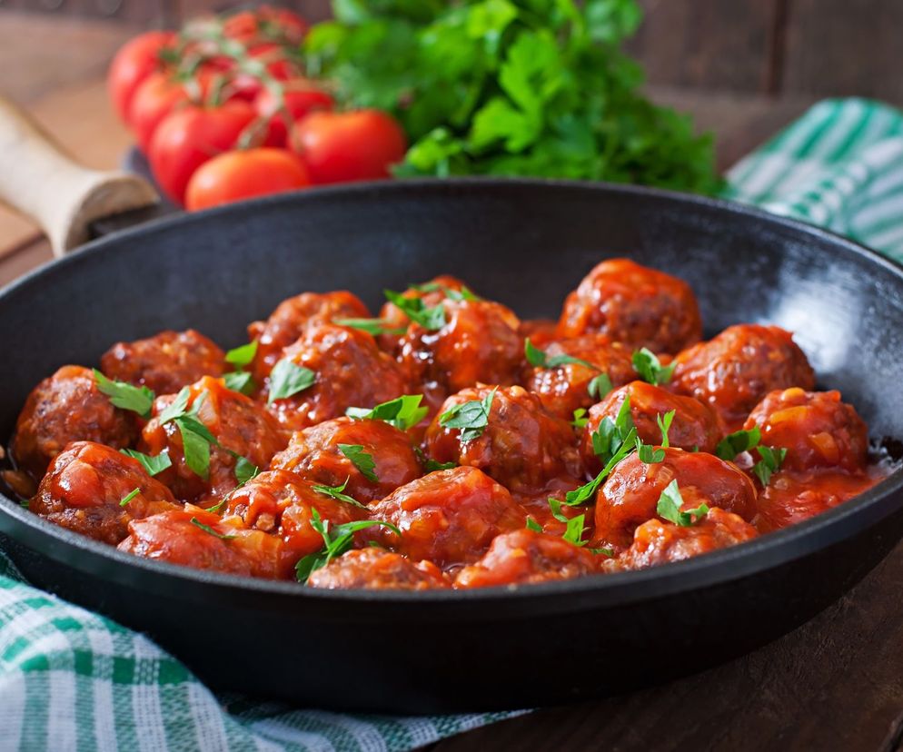 włoskie klopsiki z sosem