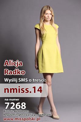 Miss Nasotlatek 14 Alicja Radko