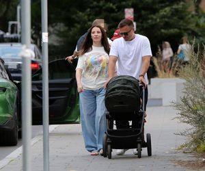 Marcin Hakiel z Dominiką  Serocką w studiu tatuaży