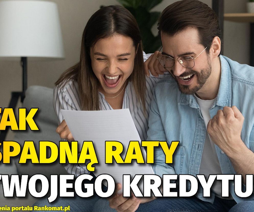 Tak spadną raty twojego kredytu!