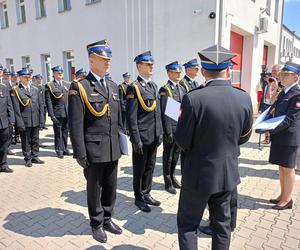 Akty nadania wyższych stopni służbowych odebrało w tym roku 21 strażaków z Komendy Miejskiej PSP w Siedlcach