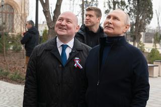 Putin z wizytą w Mariupolu. Resort obrony Ukrainy komentuje sprawę
