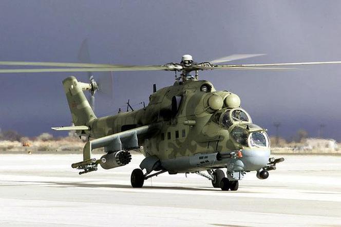 Czeskie śmigłowce Mi-24/35