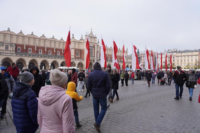 Obchody Święta Niepodległości w Krakowie 11.11.2024 r.