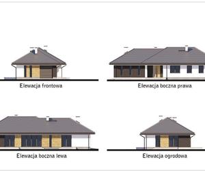 Projekt domu Zachodzące słońce z katalogu Muratora - wizualizacje, plany, rysunki, zdjęcia z budowy