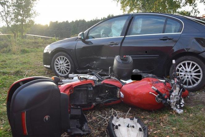 Tragiczny wypadek w powiecie nowotarskim! Nie żyje 48-letni motocyklista