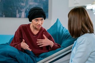 Pierwsza miłość odc. 4099. Angelika (Patrycja Franczak), Eliza (Anna Maria Sieklucka)