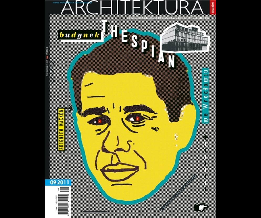 Okładka Miesięcznik Architektura 09/2011