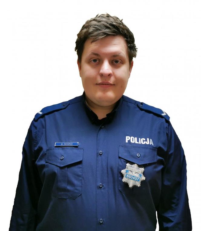 sierżant Michał Redźko (KOMISARIAT POLICJI I W BIAŁYMSTOKU)