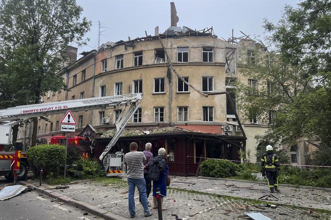 Nocny atak na Lwów. Rosyjska rakieta zabiła kilka osób