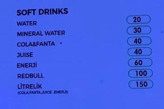 Ceny alkoholu w 2023 r. w tureckim barze