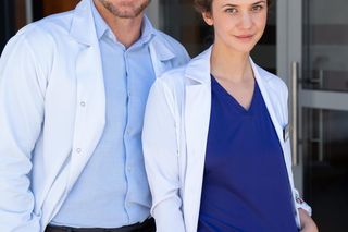 Na dobre i na złe odc. 970. Maks Beger (Tomasz Ciachorowski), Gloria (Aleksandra Grabowska)