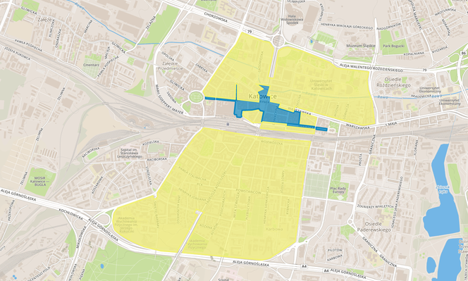 Strefa tempo 30 w Katowicach: Od 17 sierpnia jeździmy wolniej [MAPA, AUDIO]