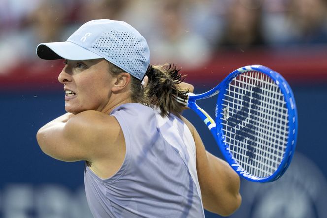 Iga Świątek - Clara Tauson RELACJA NA ŻYWO z WTA Montreal. Pierwszy set dla Dunki! [WYNIK]