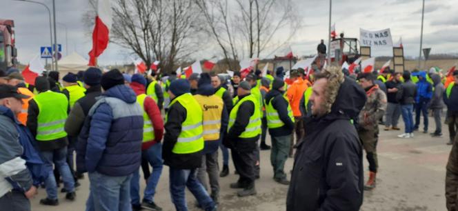 Protest rolników w Medyce 20.02.2024