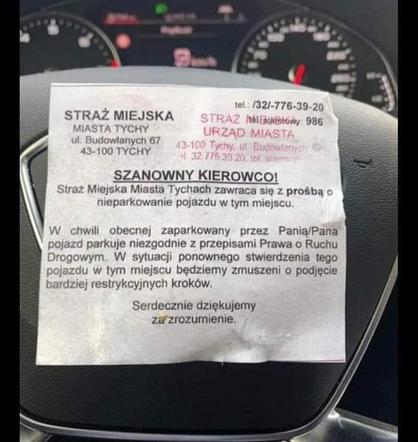 Ludzka twarz Straży Miejskiej w Tychach. Upomnienie zamiast mandatu
