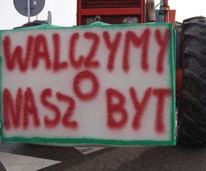 Protest rolników w Podlaskiem. Ciągniki blokują drogi w całym województwie! 