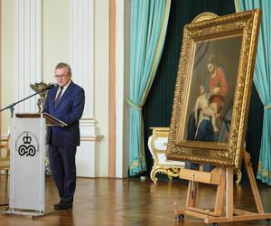 Obraz Madonny z Dzieciątkiem w Zamku Królewskim