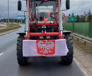 Uwaga! Protest rolników. Zablokowana S3