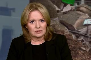 Danuta Holecka po śmierci syna wróciła na antenę Telewizji Republika. Strój mówił wszystko