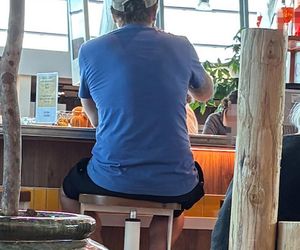 Daniel Martyniuk na lotnisku