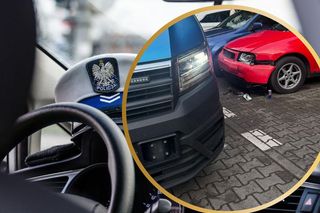 Pirat drogowy wpadł na zlot zabytkowych samochodów. Rozbił cztery auta