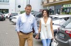 Jacek Rozenek i Maria Samuel