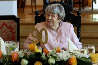 Zofia Kucówna spędziła 90. urodziny w domu opieki. Miała łzy w oczach 