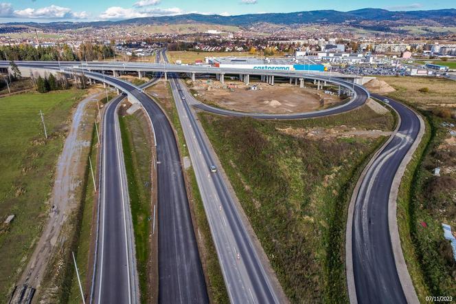 Budowa zakopianki DK 47 Rdzawka - Nowy Targ