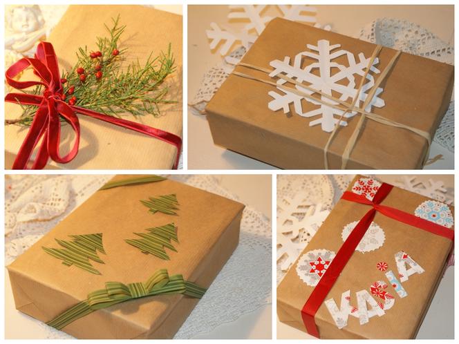  Jak efektownie zapakować prezent w szary papier pakowy?