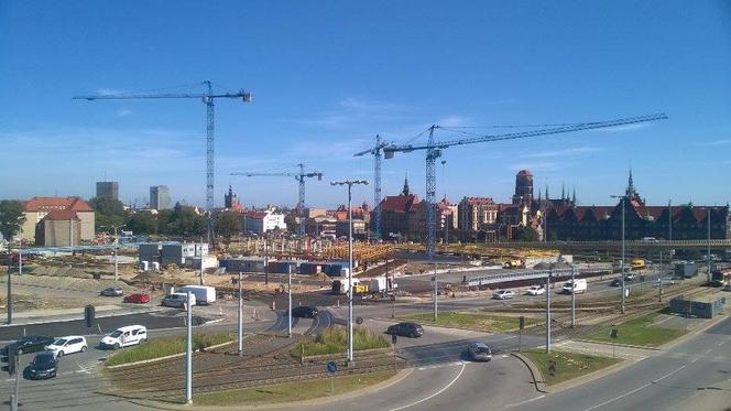 Tak wygląda obecnie budowa Forum Gdańsk