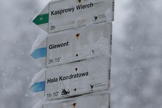 Śnieg w Zakopanem i Tatrach