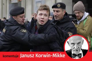 Korwin-Mikke o zatrzymanym na Białorusi Romanie Protasiewiczu: Głupi szczeniak... Super JKM