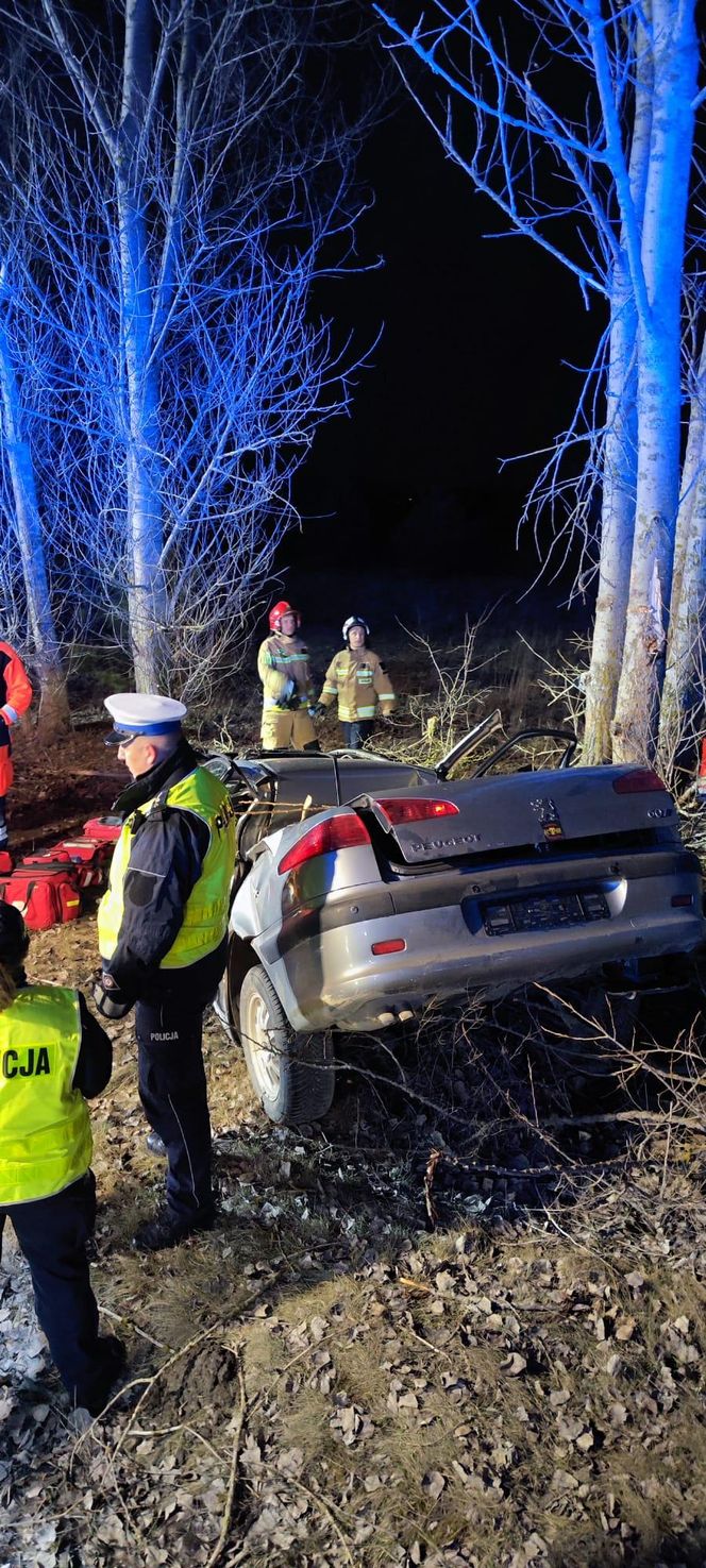 Wypadek śmiertelny w Obicach koło Kielc