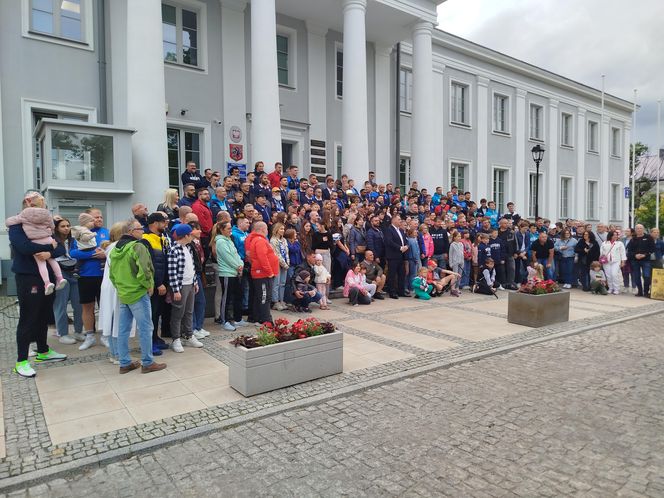 Społeczność sportowców i kibiców rugby z Siedlec uczciła największy z dotychczasowych sukcesów w historii klubu