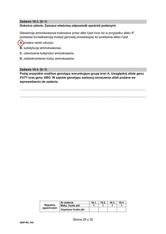 Matura 2025 biologia rozszerzona: ODPOWIEDZI do wszystkich zadań, gotowe rozwiązania matury z biologii rozszerzonej - Formuła 2015 [9.05.2025]	