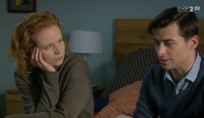 M jak miłość odcinek 1218, Marek (Kacper Kuszewski), Ewa (Dominika Kluźniak)