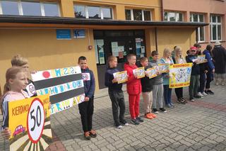 Happening Kierowco! nie polujemy na zebrach!