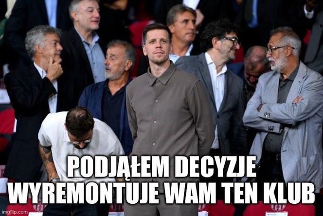 Wojciech Szczęsny w Barcelonie MEMY