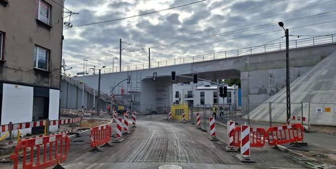 Remont wiaduktu w Radzionkowie